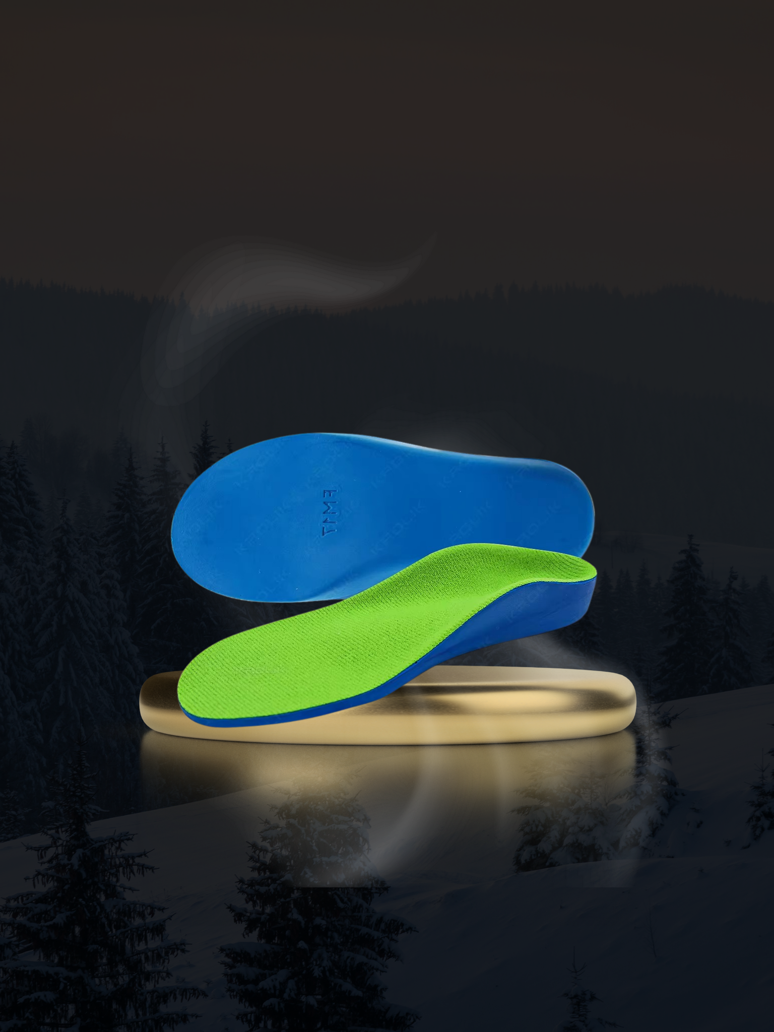 İçe Basan Çocuk Tabanlık (kemer ve ark) destekli