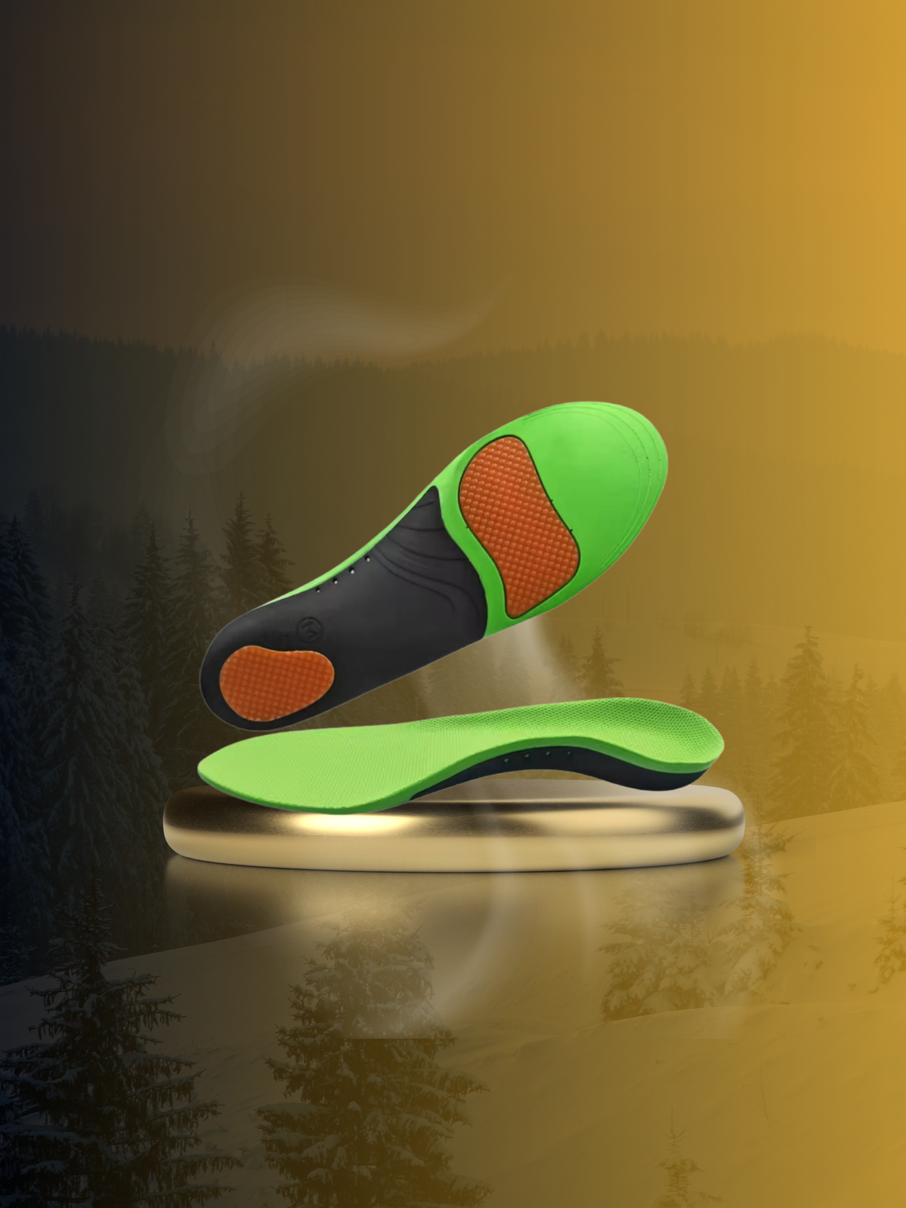 Yüksek Kemer ve Ark Destekli Jel Tabanlık