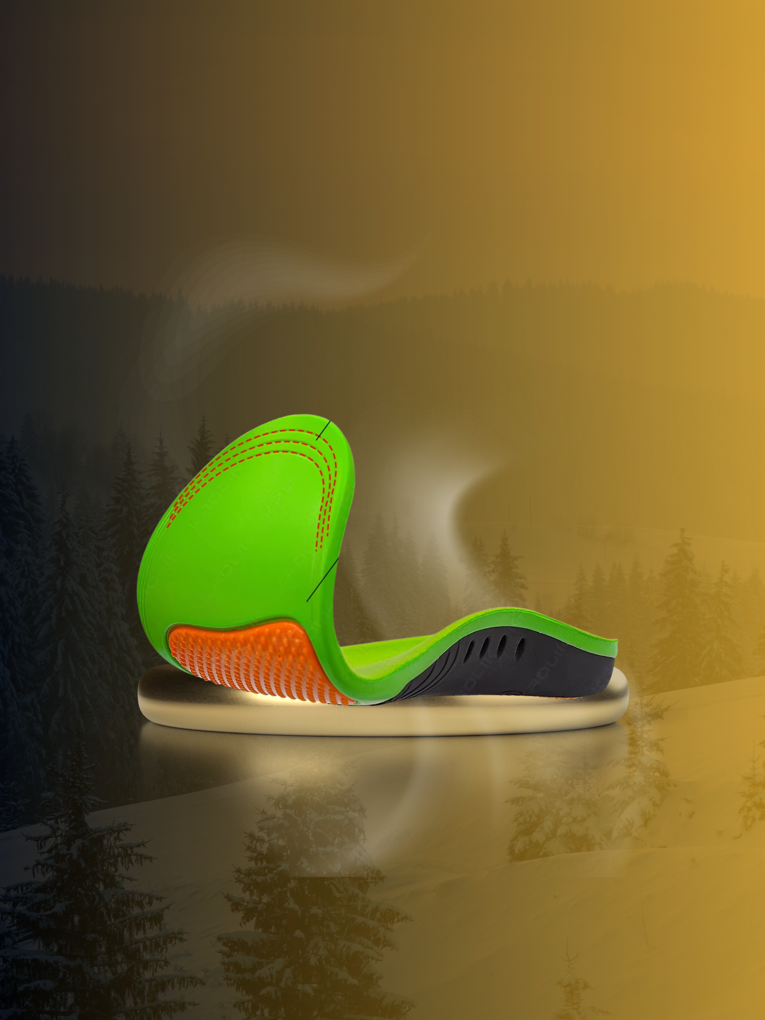 Yüksek Kemer ve Ark Destekli Jel Tabanlık