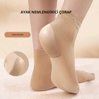 Topuk Nemlendirici Çorap
