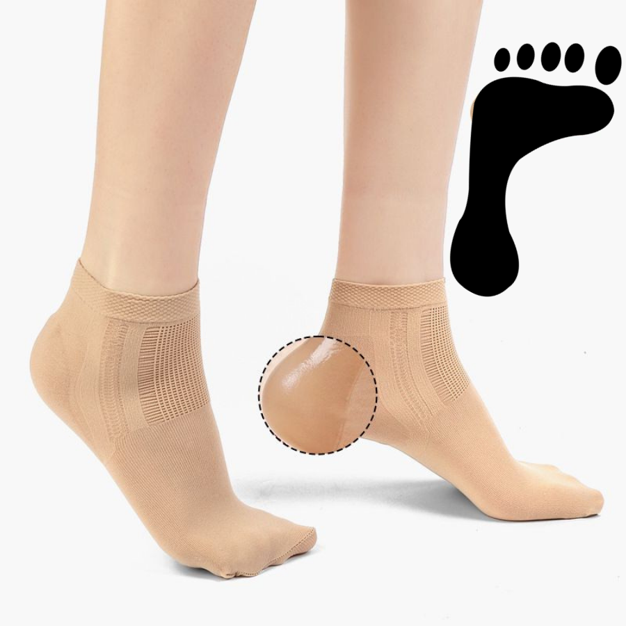 Topuk Nemlendirici Çorap